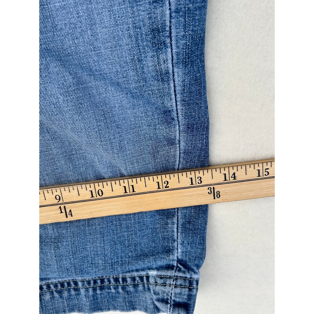 Old Navy Mens Denim Shorts Size 38 Medium Wash Blue 100% Cotton Casual Relaxed - Picture 12 of 16